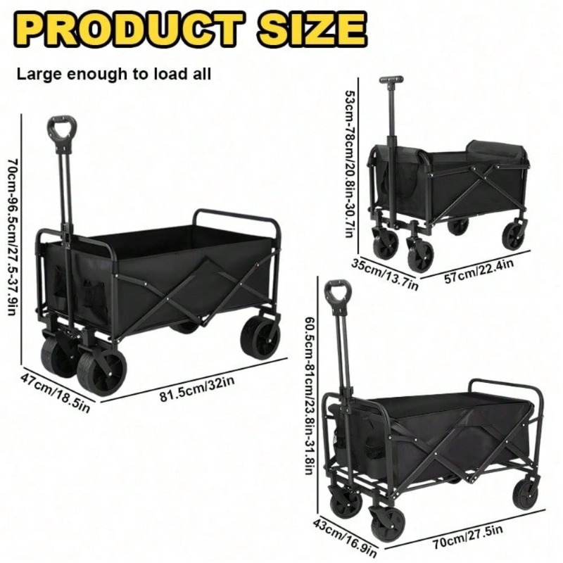 220 Lbs/ 450 Lbs Heavy Duty/ 6 - огляд і ціна Sports Equipment Cart