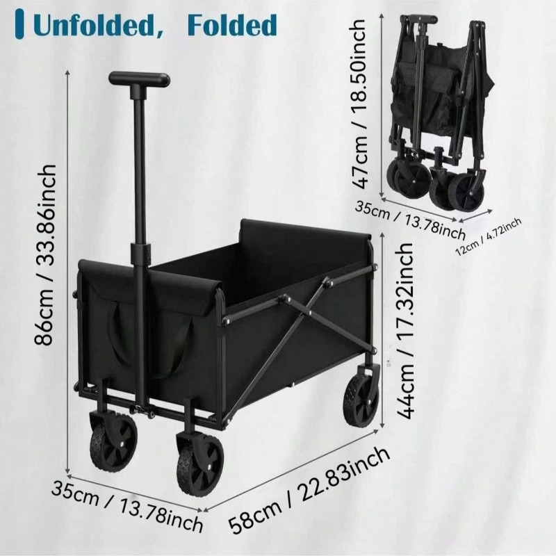 220 Lbs/ 450 Lbs Heavy Duty/ 6 - огляд і ціна Sports Equipment Cart