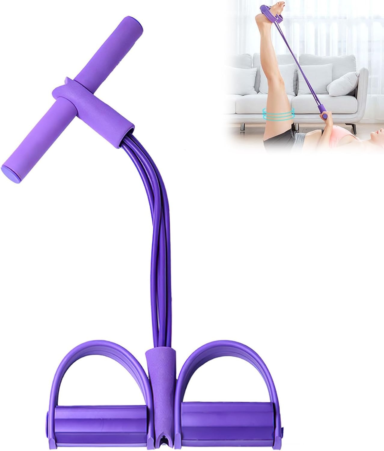 4-Tube Pedal Resistance Band M - огляд і ціна Sports Equipment Warehouse
