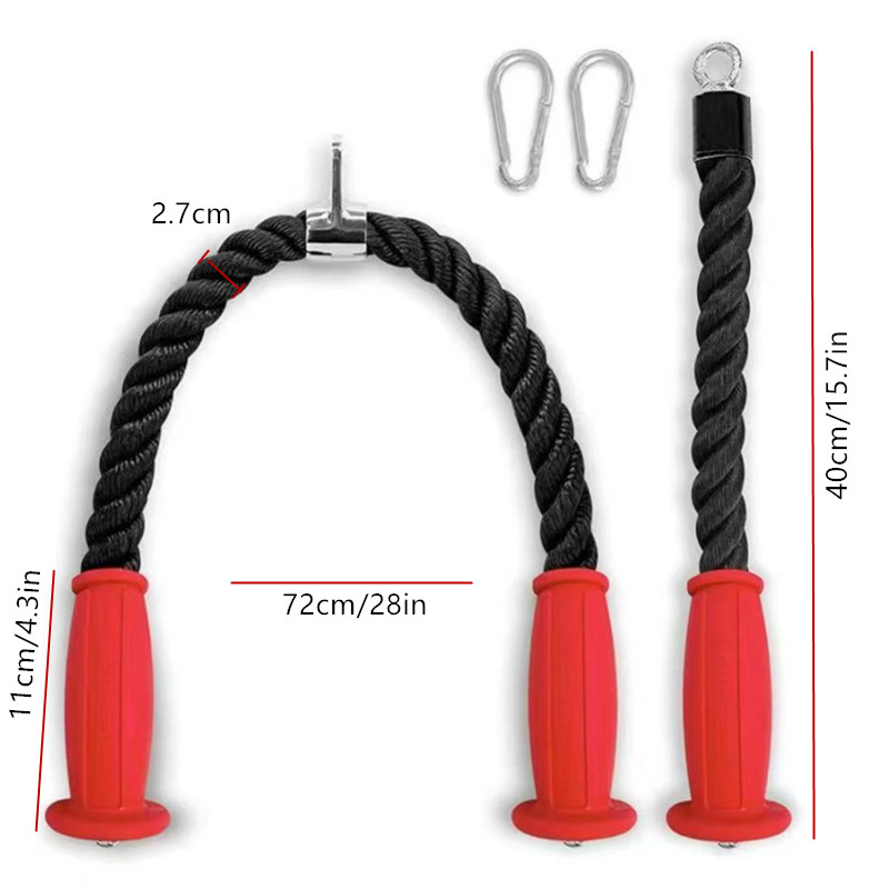 Ergonomic Tricep Ropes Non-Sli - огляд і ціна Sports Equipment Warehouse