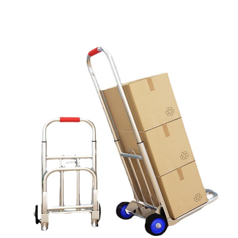 Hand-pulled Cart Folding Porta - огляд і ціна Sports Equipment Cart