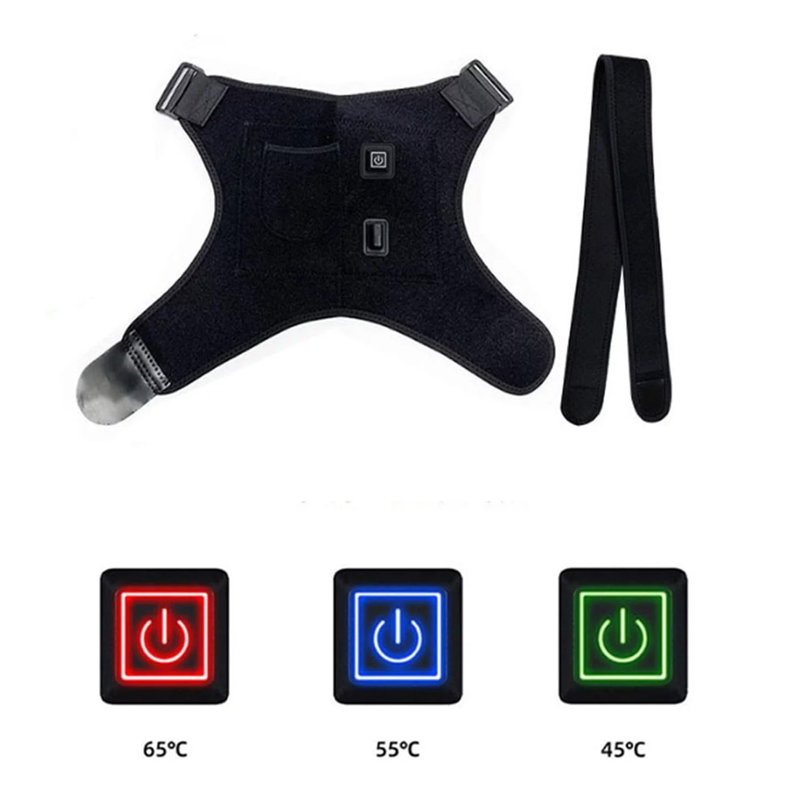 Usb Heated Shoulder Brace Rota - огляд і ціна Sports Equipment United